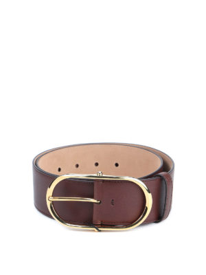 DOLCE & GABBANA: belts - Leather belt