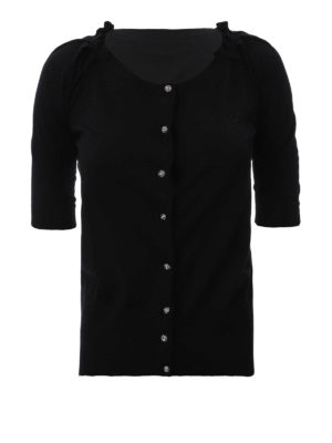 DOLCE & GABBANA: Cardigans - Cardigan - Schwarz