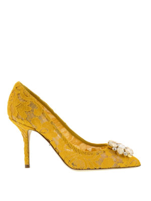 DOLCE & GABBANA: court shoes - Lace court shoes