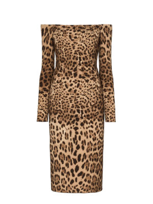 Diane Von Furstenberg New Jeanne Two Leo print silk wrap
