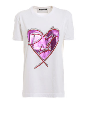 DOLCE & GABBANA: T-shirts - T-Shirt - Dg Love
