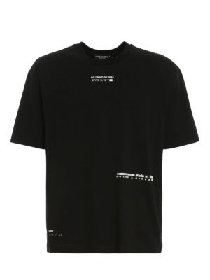 DOLCE & GABBANA: Camisetas - Camiseta - Negro