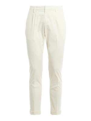 DONDUP: casual trousers - Gaubert stretch cotton trousers