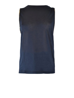 DONDUP: Tops & Tank tops - Jewel detail viscose tank top
