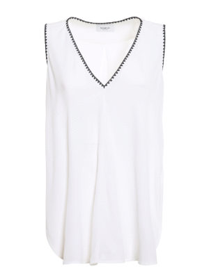 DONDUP: Tops und Tank Tops - Top - Weiß