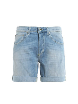 DONDUP: Hosen Shorts - Shorts - Helles Jeansblau