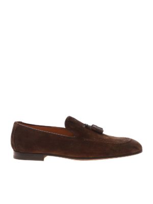 Doucal's: Mocassini e slippers - Yacht loafers in brown