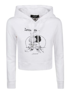 DSQUARED2: Sweatshirts & Pulls - Sweat-Shirts - Love Is Forever