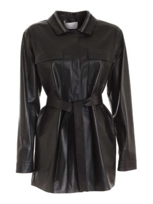 FABIANA FILIPPI: Lederjacken - Lederjacke - Schwarz