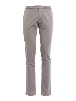 FAY: casual trousers - Stretch cotton chinos