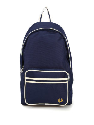 FRED PERRY: backpacks - Contrasting detail nylon backpack