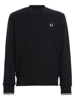 FRED PERRY: Sweatshirts & Sweaters - Logo embroidery sweatshirt
