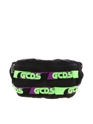 Kenzo Tiger embroidered belt bag - Black - Men | 5SF305F2099D