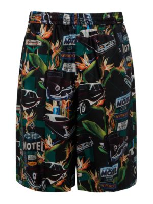 GIVENCHY: Hosen Shorts - Shorts - Gemustert