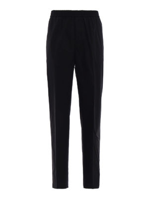 GOLDEN GOOSE: casual trousers - Lyman black cotton trousers