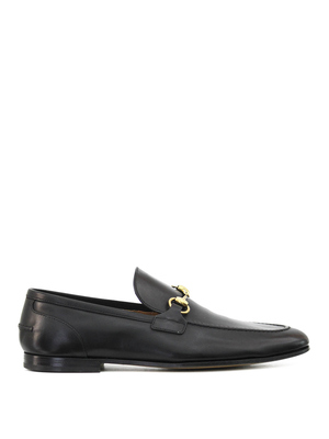GUCCI: Loafers & Slippers - Leather horsebit loafers