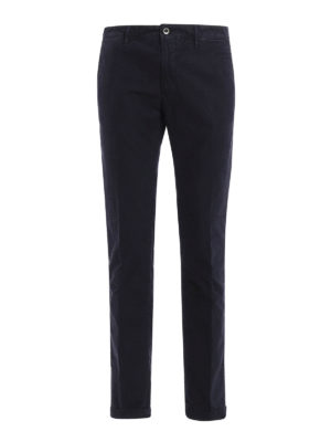 INCOTEX: casual trousers - Chino cotton trousers