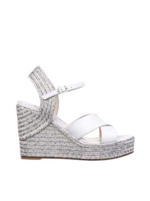 JIMMY CHOO: sandals - Dellena 100 sandals in white