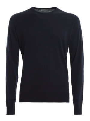 JOHN SMEDLEY: crew necks - Lundy merino wool pullover