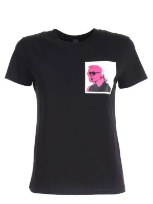 KARL LAGERFELD: Camisetas - Camiseta - Negro