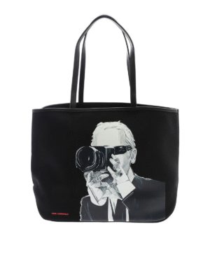 KARL LAGERFELD: shopper - Borsa Tote Karl Legend Photographer