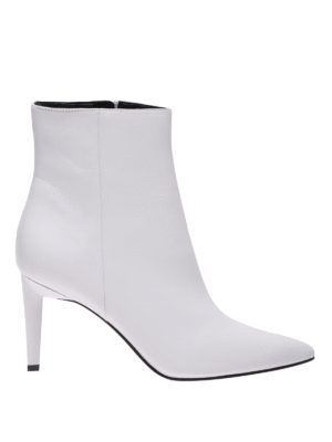 Kendall + Kylie: ankle boots - Zoe stiletto heel detail leather ankle boots