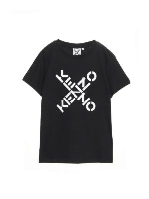 KENZO: t-shirts - Sport Big X T-shirt in black