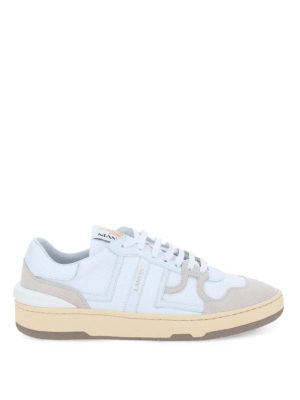 LANVIN: trainers - Bumper leather sneakers