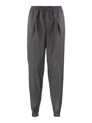 Loro Piana: casual trousers - Cashmere wool blend trousers