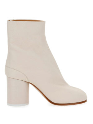 Maison Margiela: ankle boots - Tabi vintage effect ankle boots