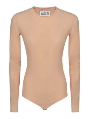 Maison Margiela: t-shirt - Body in jersey stretch