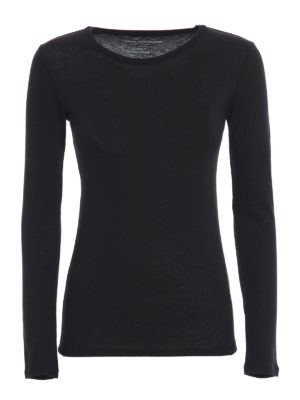 Majestic Filatures: t-shirts - Cashmere blend T-shirt