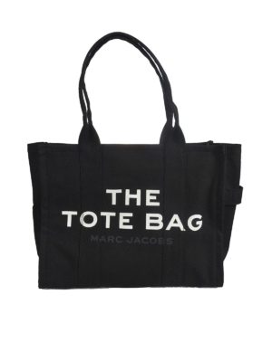 MARC JACOBS: totes bags - Black The Traveler tote bag