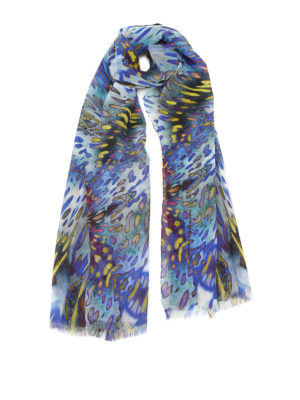 MARIA ENRICA NARDI: sciarpe e foulard - Sciarpa Sharon in georgette di seta