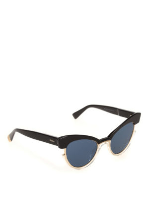 Max Mara: Sonnenbrillen - Sonnenbrille - Schwarz