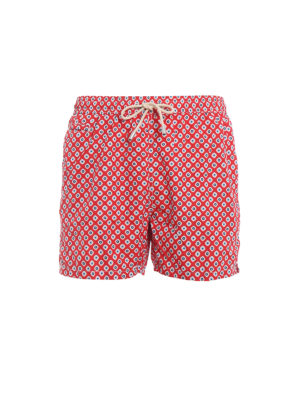 MC2 SAINT BARTH: Swim shorts & swimming trunks - Lighting Micro micro patterned swim shorts
