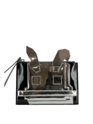MCQ: clutches - Electro Bunny glossy pouch