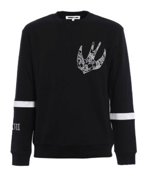 MCQ: Felpe e maglie - Felpa con ricamo Swallow