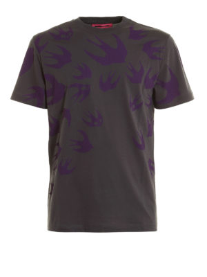 MCQ: t-shirt - T-shirt con stampa Swallow