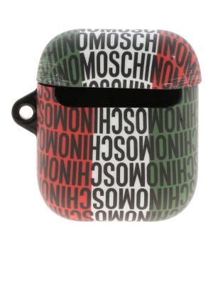 MOSCHINO: custodie e cover - Cover AirPods multicolore