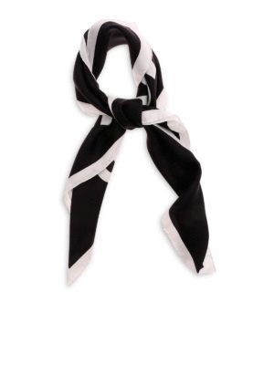 MOSCHINO: スカーフ - スカーフ - 黒