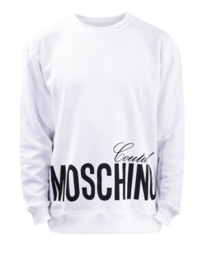 MOSCHINO: スウェット＆セーター - スウェットシャツ/セーター - 白