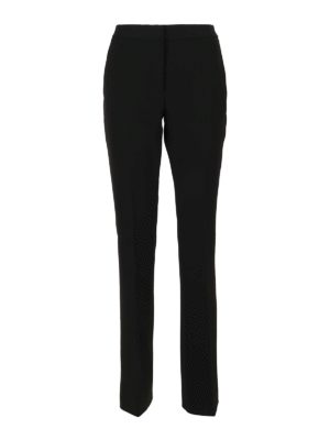 パンツ PINKO SS25 'Bello' pants (100155A1L4 Z99) Pinko Chino Pants in Linen and Viscose BELLO Z99 Black