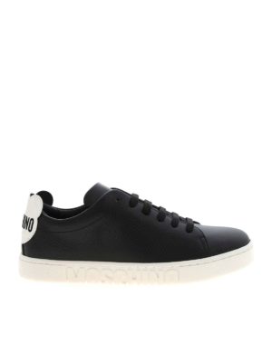 MOSCHINO: trainers - Teddy Bear sneakers in black