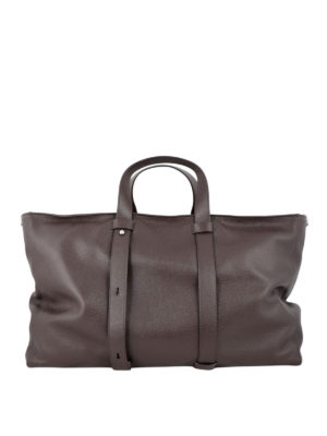 ORCIANI: totes bags - Artik Micron leather travel bag