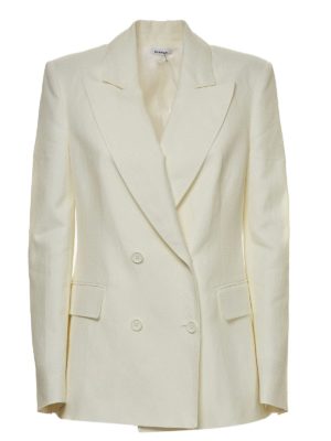 P.A.R.O.S.H.: blazers - Double-breasted jacket in white