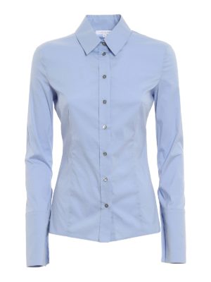 PATRIZIA PEPE: Chemises - Chemise - Bleu Clair