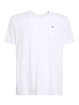 PAUL & SHARK: t-shirts - Chest shark logo jersey T-shirt