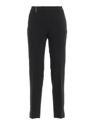 【関税込み】alexander mcqueen Crepe pants MCQUEEN Crepe bootcut pants | NET-A-PORTER