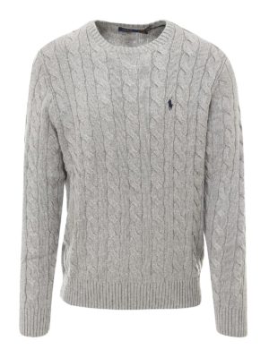 POLO RALPH LAUREN: crew necks - Cable knit sweater
